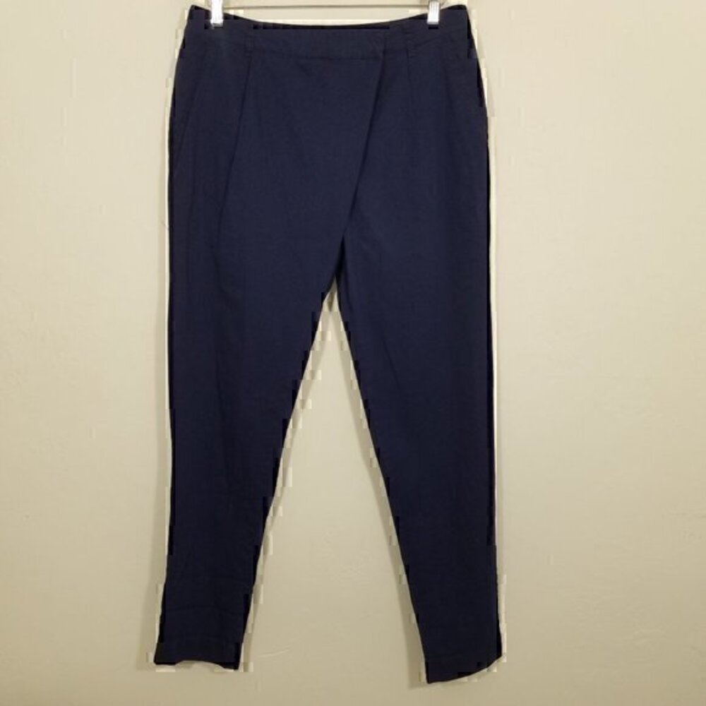 NWT Michael Stars Passport Asymm Blue Pants Size L